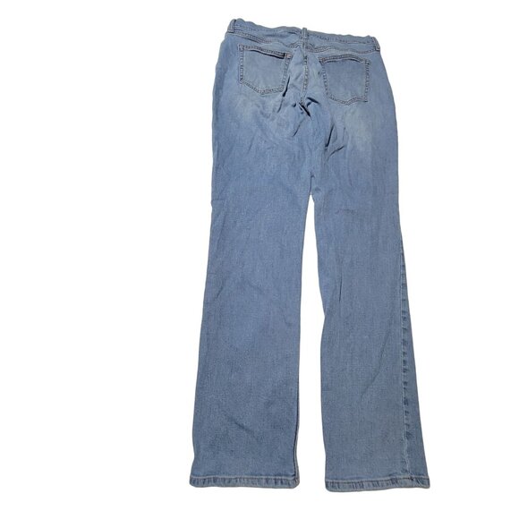 Old Navy Straight Jeans Mens Size 34 X 34 Mid Rise Light Wash Denim Pants - Picture 3 of 5